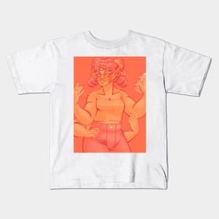 Peach Kids T-Shirt